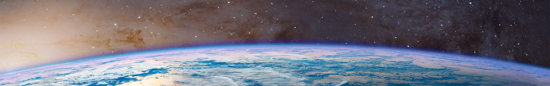 Planet Earth with appearing sunbeam light. Elements of this image are furnished by NASA